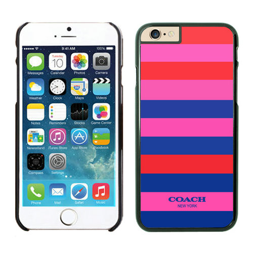 Coach Stripe Multicolor iPhone 6 Cases FBD - Click Image to Close